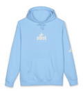 Unisex Heavyweight Hooded Sweatshirt - Aqua Blue