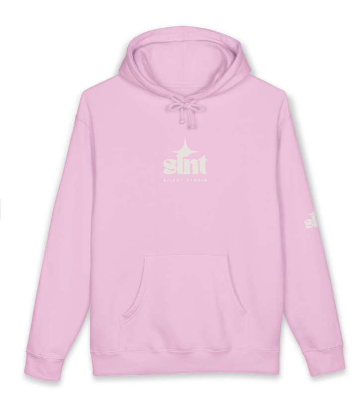 Unisex Heavyweight Hooded Sweatshirt - Flamingo Pink
