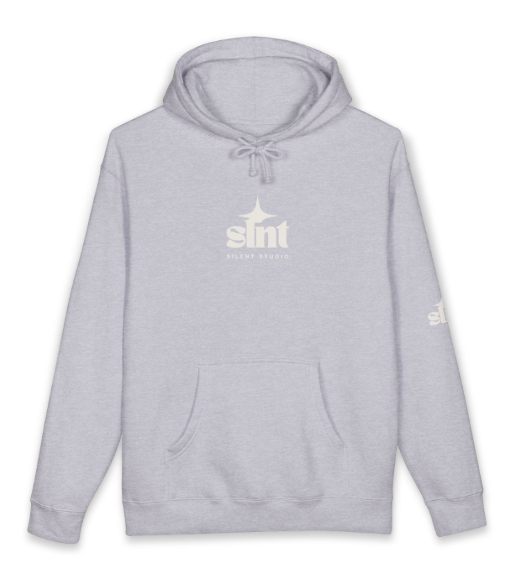 Unisex Heavyweight Hooded Sweatshirt - Grey Heather