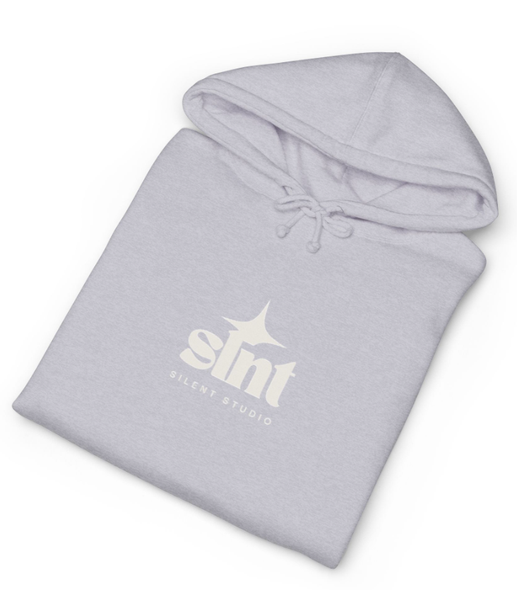 Unisex Heavyweight Hooded Sweatshirt - Grey Heather