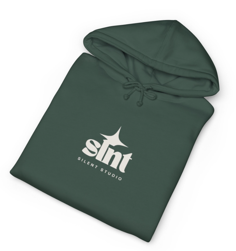 Unisex Heavyweight Hooded Sweatshirt - Alpine Green